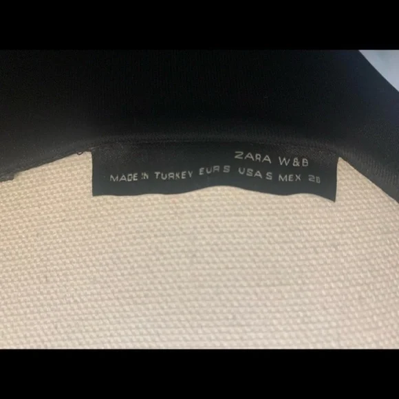 Zara White and Black Collection Cropped Top - Picture 8 of 8